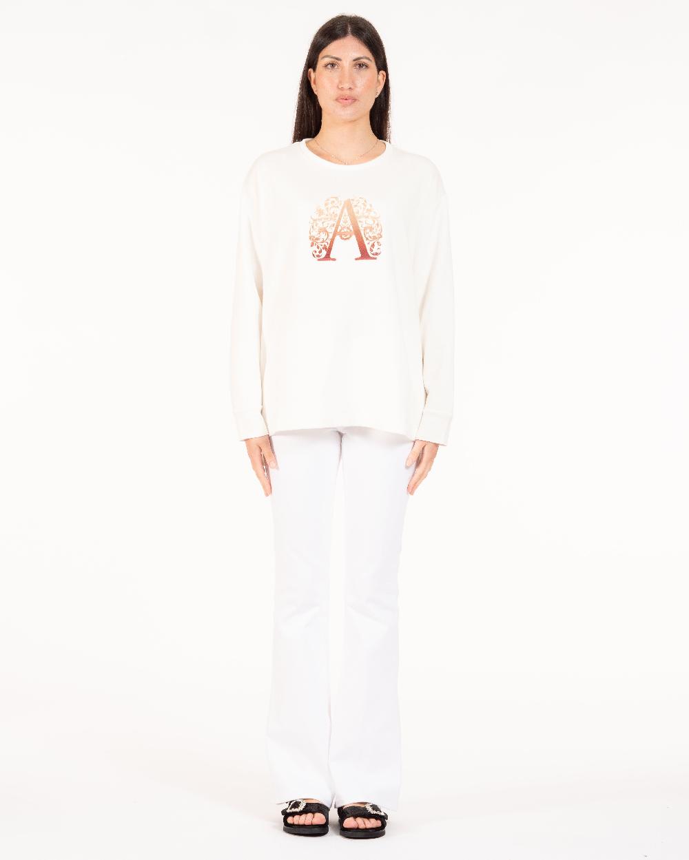 Alessandra chamonix FLORA BIANCO - BEIGE/ FELPA Fino Al -60%