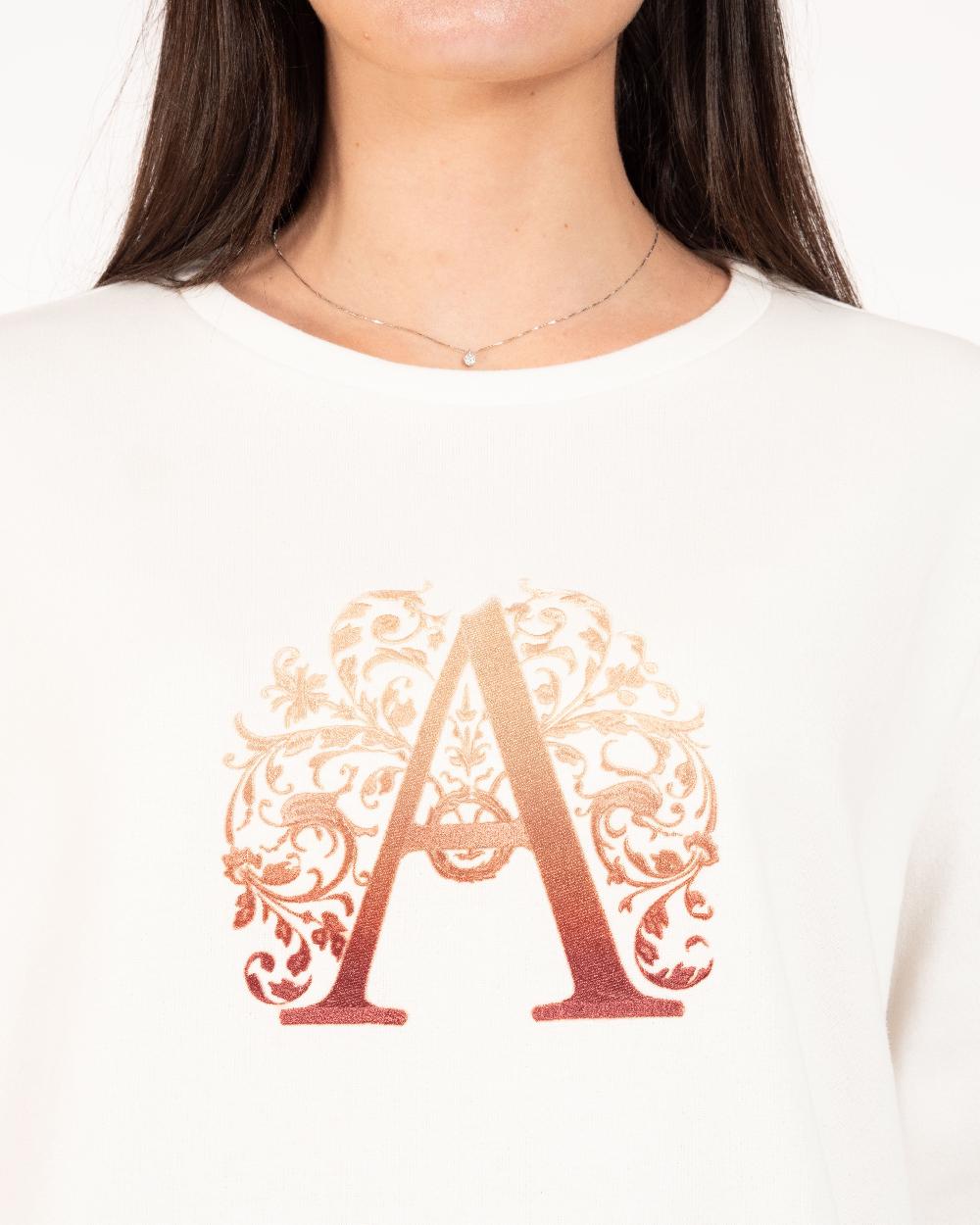 Alessandra chamonix FLORA BIANCO - BEIGE/ FELPA Fino Al -60%